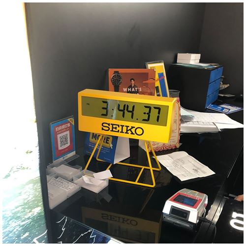 Seiko Clock QHL073Y Masa Saati