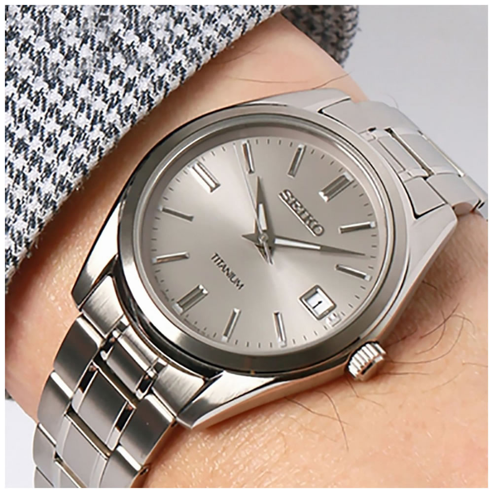 Seiko Titanyum SUR369P Erkek Kol Saati