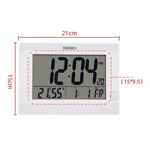 Seiko Clock QHL089W Masa Saati