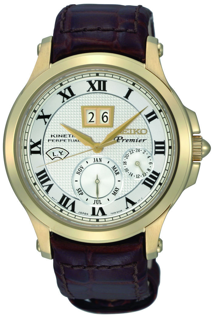 Seiko Premier Kinetic Perpetual SNP044P Erkek Kol Saati