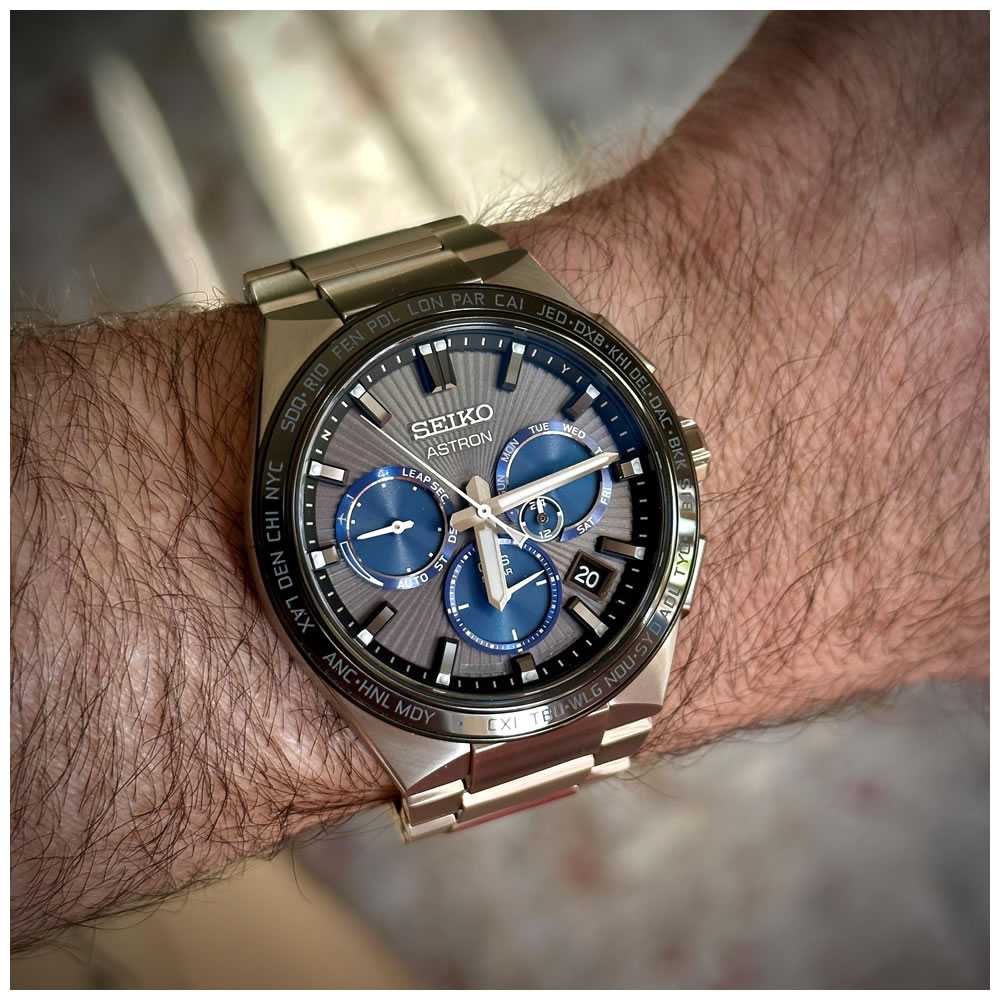 Seiko Astron GPS Solar SSH119J Erkek Kol Saati