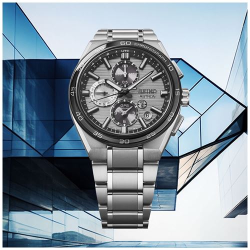 Seiko Astron GPS Solar SSH177J Kronograf Erkek Kol Saati