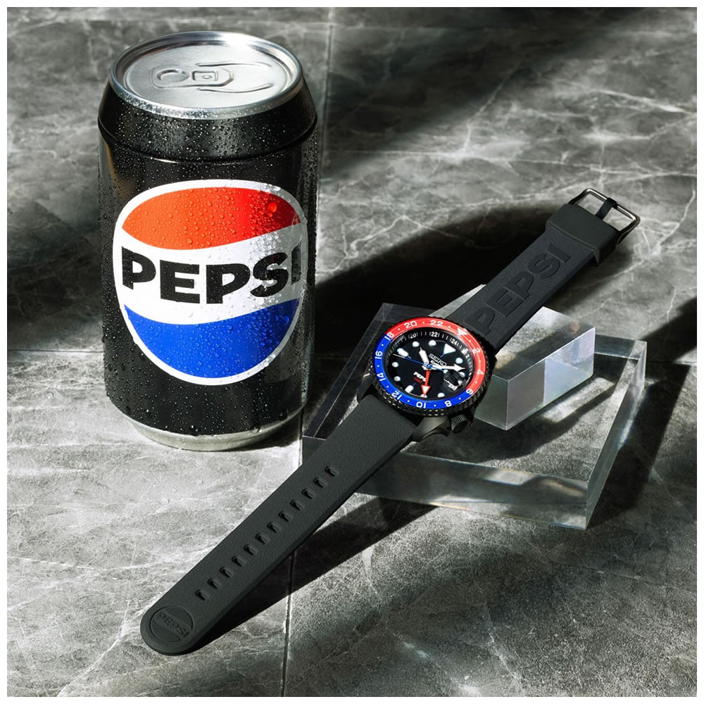 Seiko 5 Sports X PEPSİ SSK047K1 Limited Edition Erkek Kol Saati SSK047K